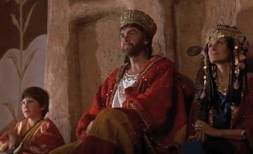 Kevin w gościnie u króla Agamemnona / kadr z filmu