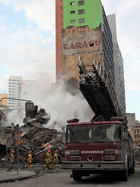 Pożar São Paulo