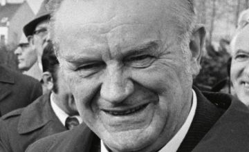 Piotr Jaroszewicz, 1977 r., prezes Rady Ministrów w latach 1970-1980 fot. Verhoeff, Bert / Anefo, Wikipedia (CC BY-SA 3.0 nl)