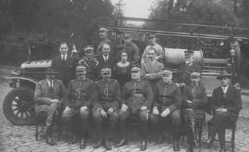 Warszawska Straż Ogniowa, 1925 r. fot. arch. KM PSP m.st. Warszawy