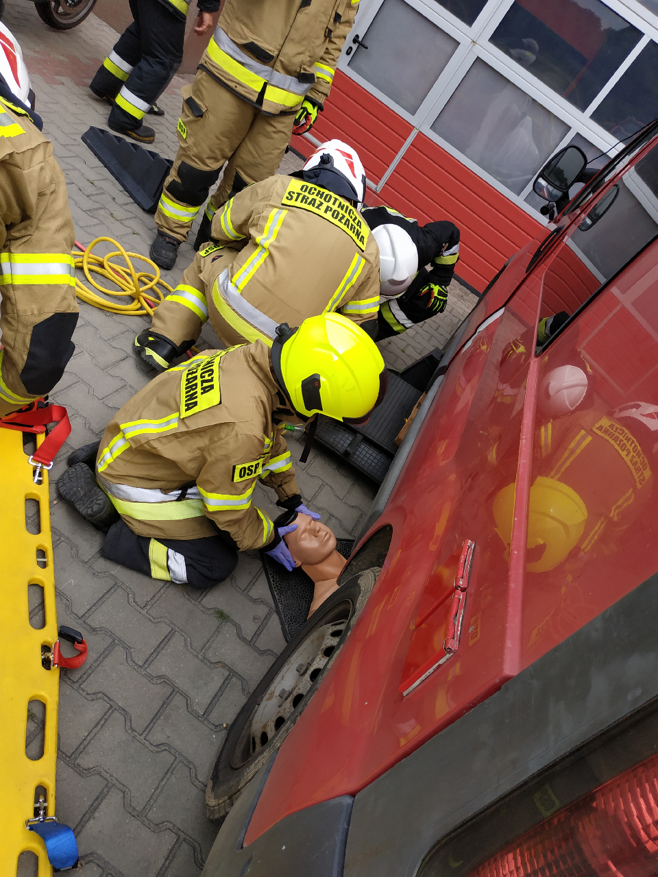 Wyszkolony strażak OSP jest w stanie skutecznie i sprawnie uczestniczyć w działaniach ratowniczo-gaśniczych