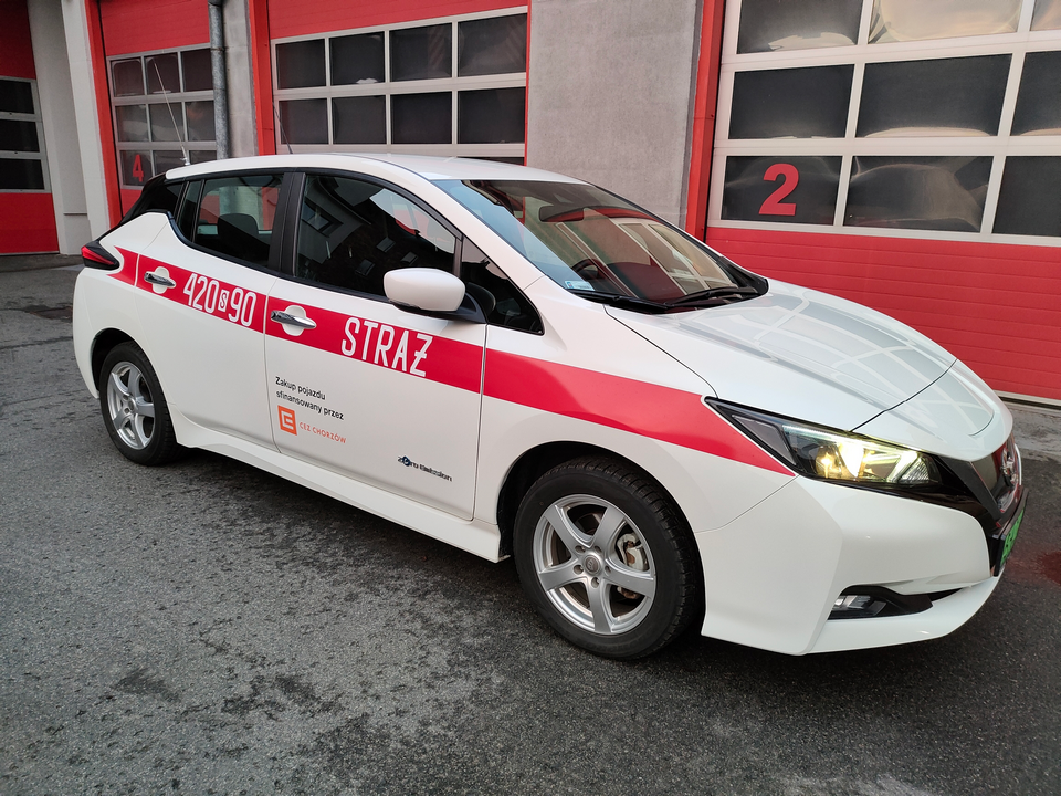 elektryczny Nissan Leaf