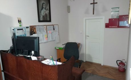 Furta klasztorna - widok na podstawowe zabezpieczenie przeciwpożarowe / fot. o. Łukasz Brachaczek OFMConv