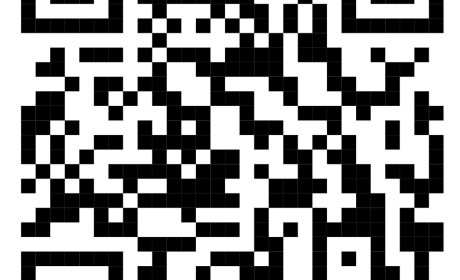 Czarno-biały kod QR.