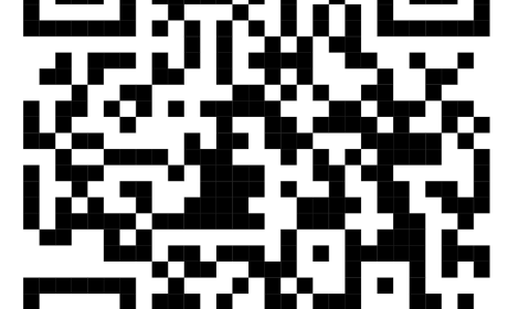 Czarno-biały kod QR.