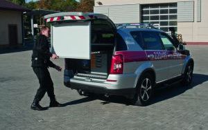 Lekki samochód rozpoznawczo-ratowniczy na podwoziu SsangYong Rexton (8)