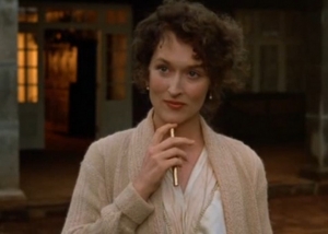 Meryl Streep jako Karen Blixen