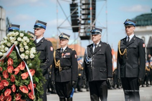 Złożenie wieńca przed Grobem Nieznanego Żołnierza