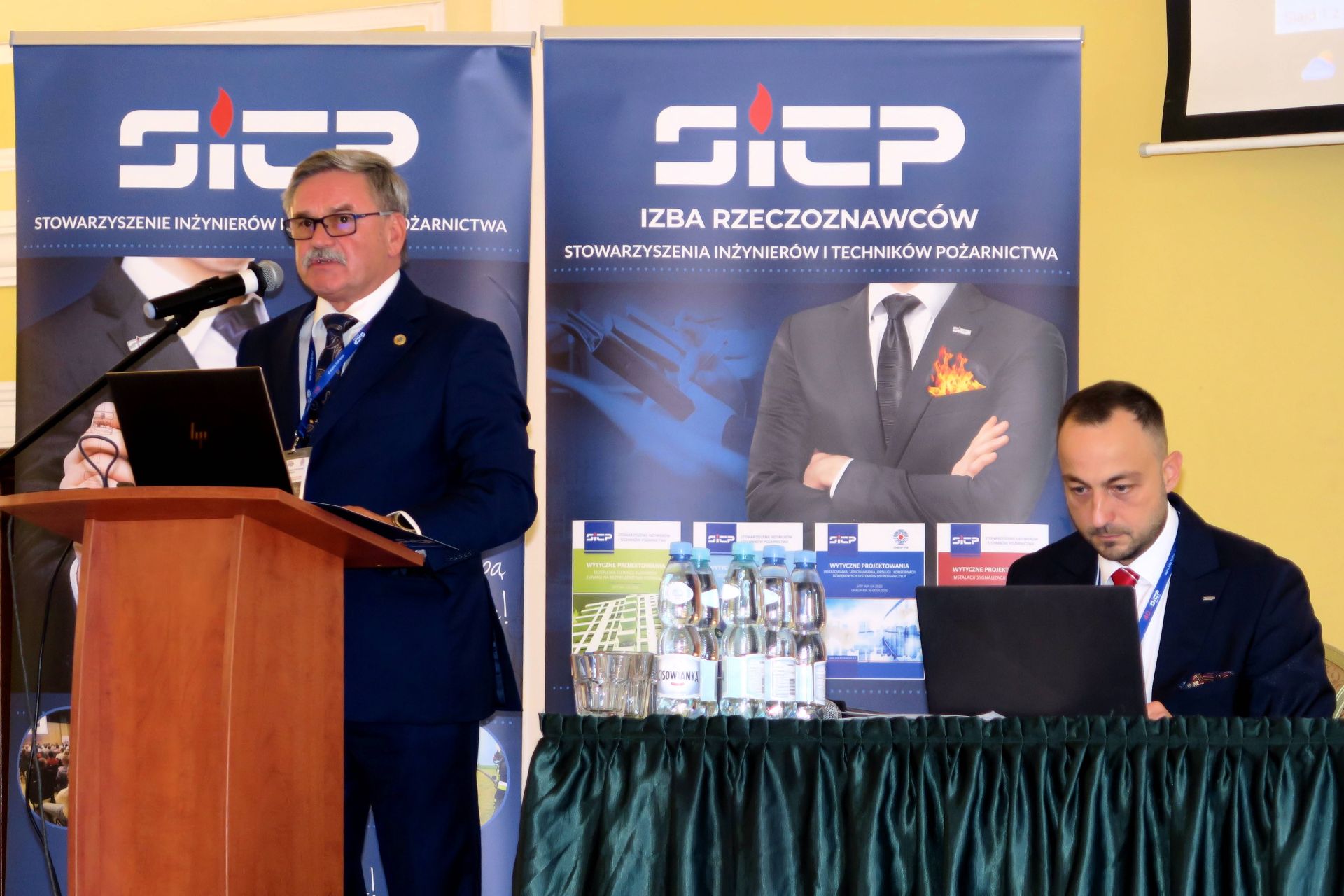 Prezes SITP Krzysztof Dąbrowski podkreślił znaczenie treści upowszechnianych podczas seminarium  fot. Zdzisław Kiedio 