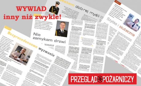 Wywiad z Komendantem Głównym inny niż zwykle