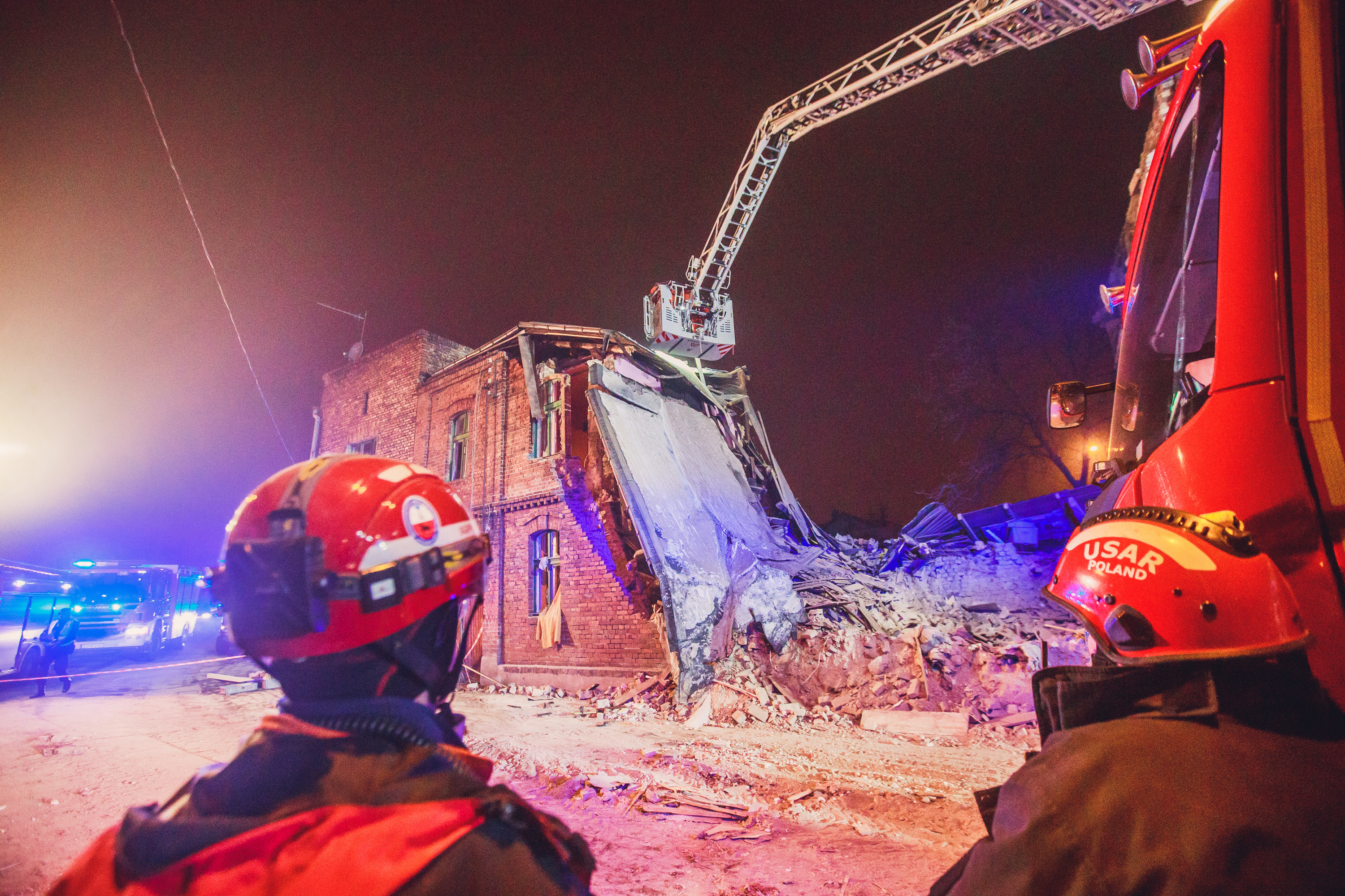 Akcja ratownicza PSP W Sosnowcu