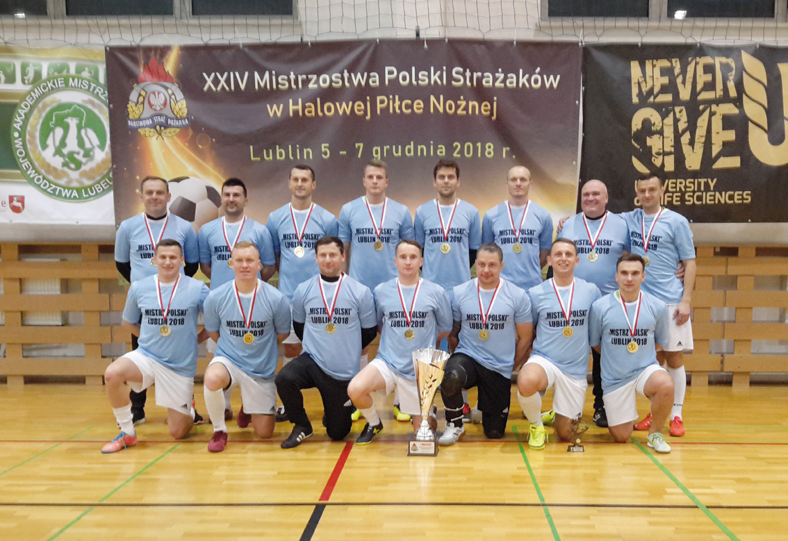 XXIV Mistrzostwa Polski Strażaków PSP w Halowej Piłce Nożnej
