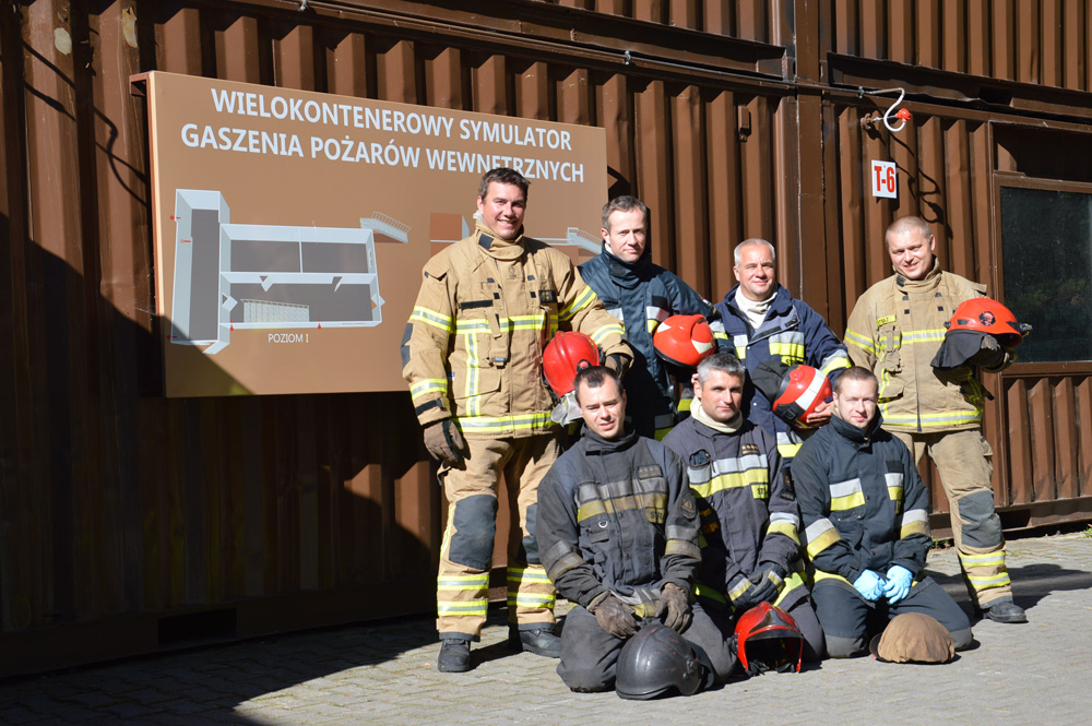 Grupa liderów na warsztatach zgrywających w Olsztynie, lipiec 2015 r.
